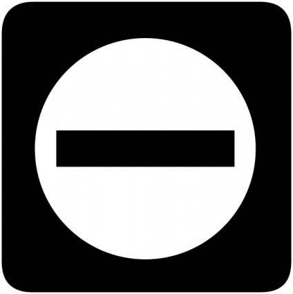 sinais de símbolo de Aiga clip-art
