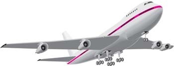 komercyjny lot Airbusa