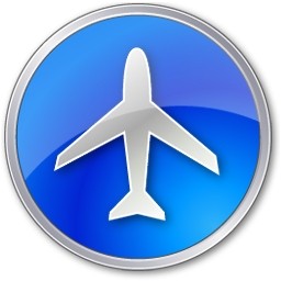 Aéroport bleu