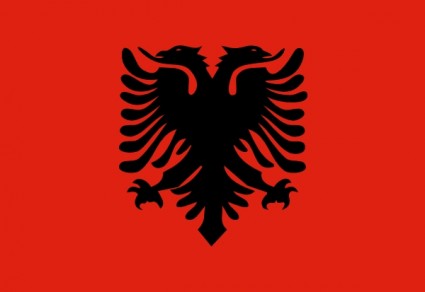ألبانيا قصاصة فنية