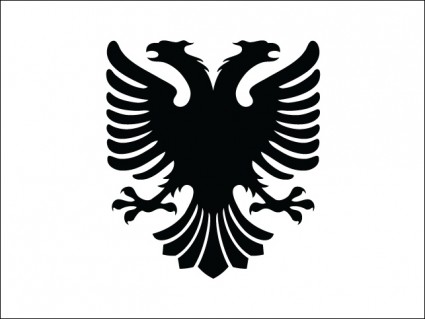 Orzeł-Albański wektor