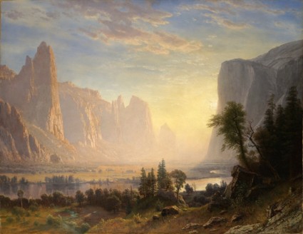 Albert Bierstadt Landscape Painting