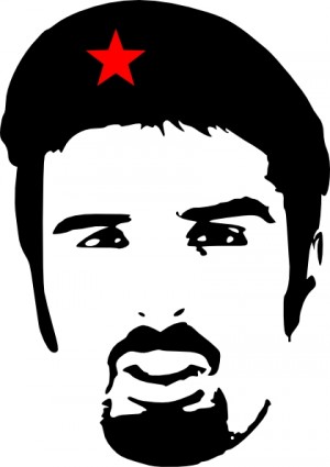Ali Esbati als Che Guevara-ClipArt