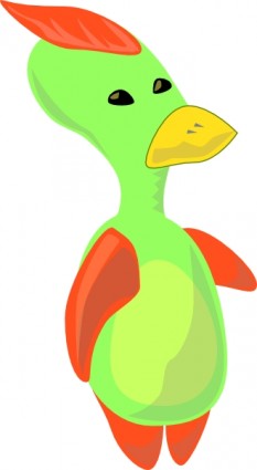 Pato alienígena clip art