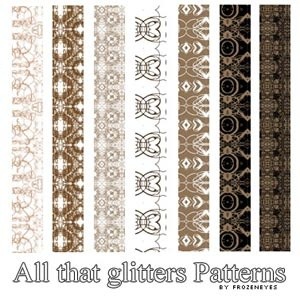 모든 glitters 패턴