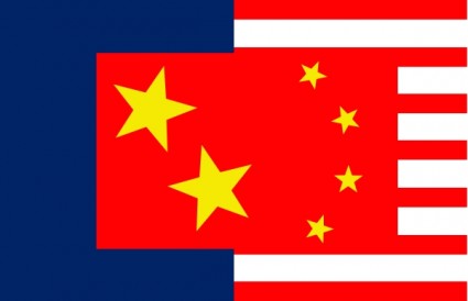 Bandeira de Aliança alternadas de clip-art