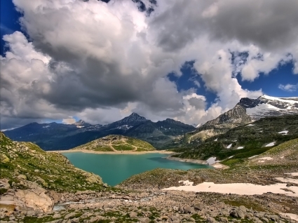Alpine Landscape Wallpaper Landscape Nature