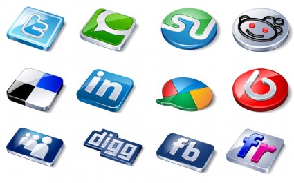 incroyable pack d'icônes social icons