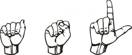 Американский язык жестов asl картинки