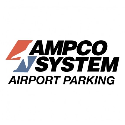 Parken am Flughafen von Ampco-system