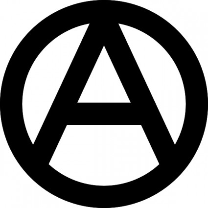prediseñadas símbolo de anarquía