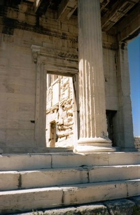 cổ đại xây dựng trụ cột trong rhodos