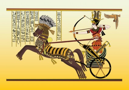 arte de vector de Egipto antiguo