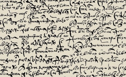 padrão de manuscrito antigo