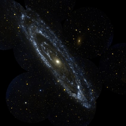 galáxia de Andrômeda andromeda galaxy