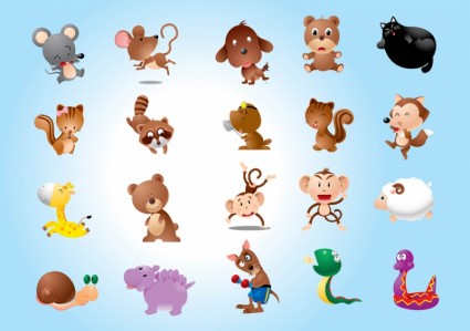 Animal Characters Vectors