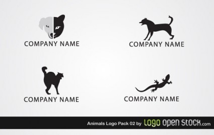 pacchetto logo animale
