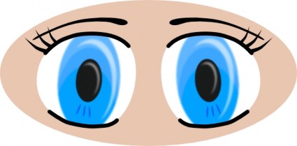 Anime Augen ClipArt