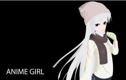 dziewczyna anime