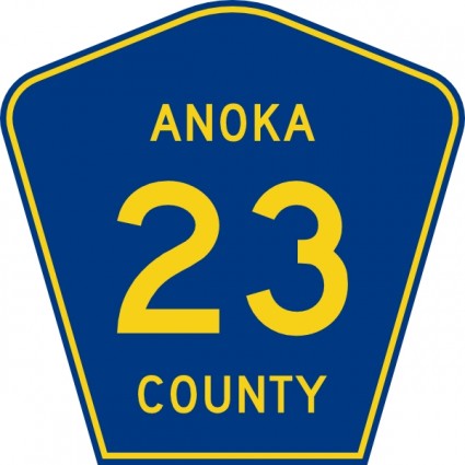 clip art de Anoka county ruta