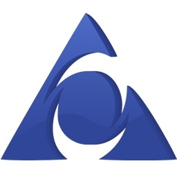 logo AOL blu