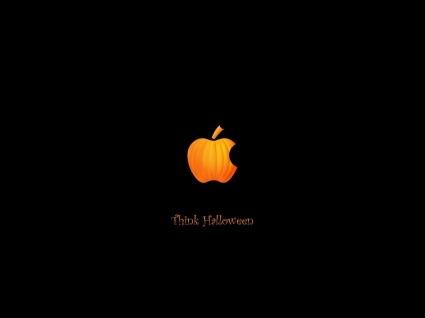 Apple Хэллоуин обои Праздники Хэллоуин