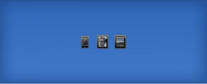 Apple Iphone Ipod und Ipad-icons