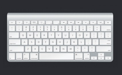 Apple teclado psd