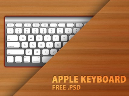 Apple Tastatur-Psd-Datei