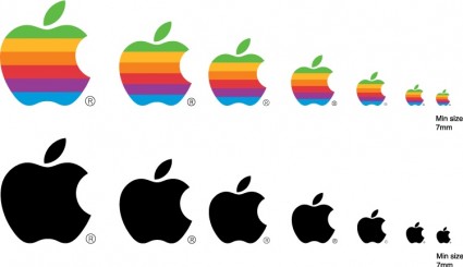 logo de la manzana