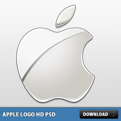 애플 로고 psd 파일