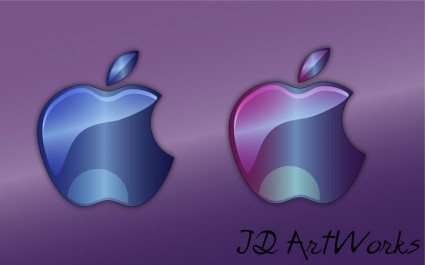 vector logo Apple