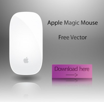 vetor de magic mouse da Apple