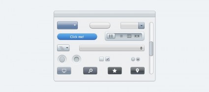 Apple стиле элементов пользовательского интерфейса