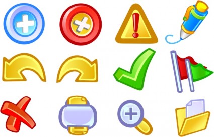 pack de iconos básicos de aplicación
