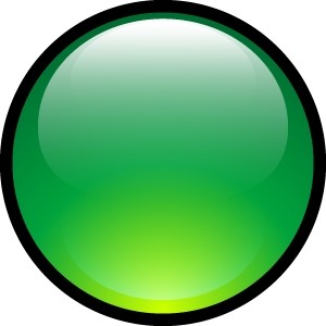 Aqua bola verde
