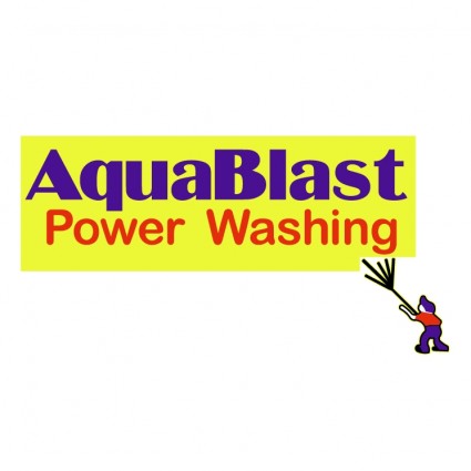 Aquablast macht waschen