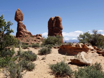 arcos de pedra de utah equilibrado de Parque Nacional