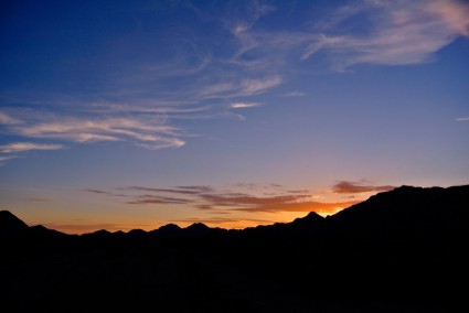 Arizona-Sonnenuntergang