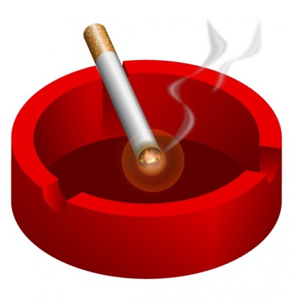 煙灰缸免費向量圖形