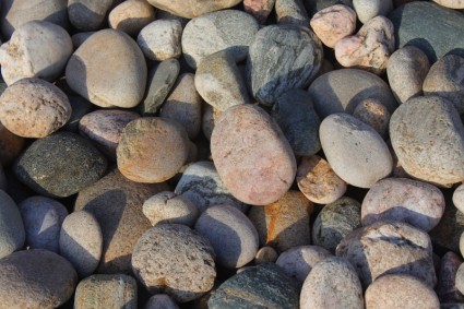 الحجارة جولة فضفاضة متنوعة