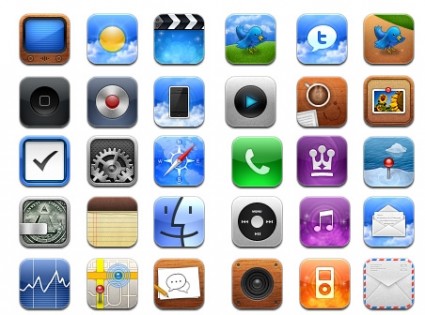 Astra iphone тема иконы pack