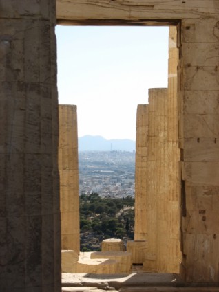 Candi acropolis Athena