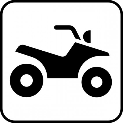 ATV all Terrain-Fahrzeug-ClipArt