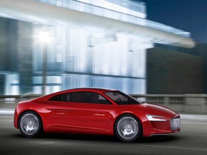 carros-audi Audi e tron conceito papel de parede