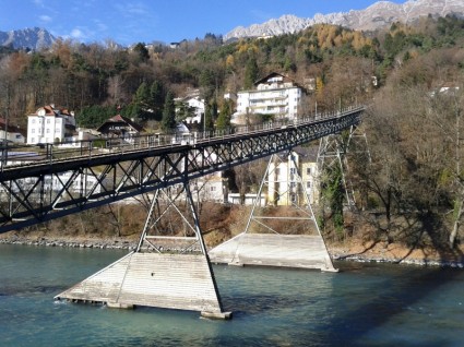 Austria Jembatan Sungai