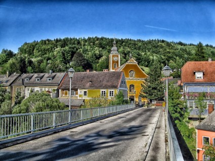 Austria Village Bridge