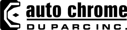 logo de parc auto chrome du