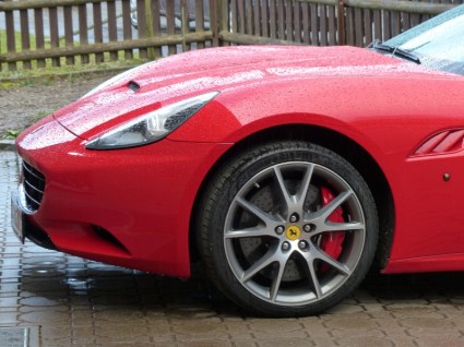 Auto Red Ferrari