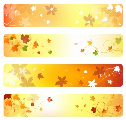 banderas de otoño